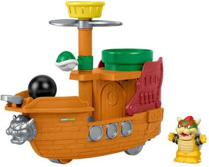 Mattel My Mario Little People Playset Bowser's Airship