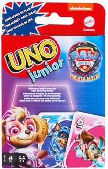 Mattel PAW Patrol: The Mighty Movie Card Game UNO Junior
