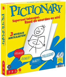 Mattel Pictionary Bordspel