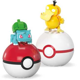 Mattel Pokémon MEGA Construction Set Poké Ball Collection: Bulbasaur & Psyduck