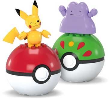 Mattel Pokémon MEGA Construction Set Poké Ball Collection: Pikachu & Ditto