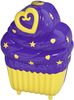 Mattel Polly Pocket cupcake paars/geel 3x9x12 cm