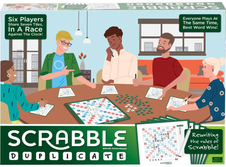 Mattel scrabble Duplicate bordspel (EN)