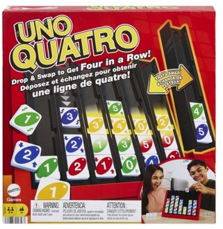 Mattel Spel Uno Quatro (6107563)