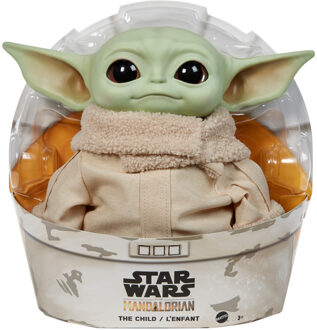 Mattel Star Wars The Mandalorian The Child - Pluche Figuur 28 Cm