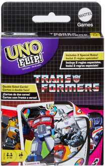 Mattel Transformers UNO Flip! Card Game