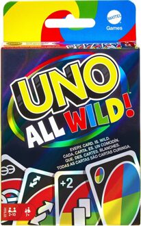 Mattel UNO All Wild - Kaartspel - Kinderspel