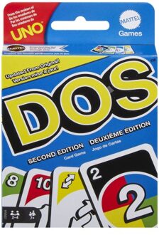 Mattel Uno Dos Second Edition - Kaartspel