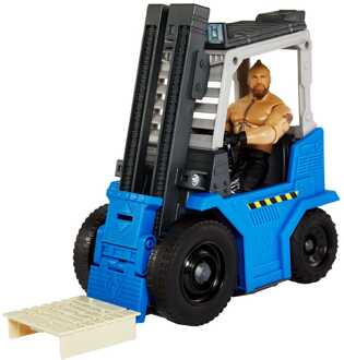 Mattel WWE Wrekkin' Vehicle Slam 'N Stack Forklift with Brock Lesnar Action Figure 15 cm