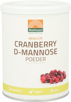 Mattisson / Absolute Cranberry D-Mannose poeder - 100 gram
