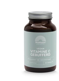 Mattisson / Absolute Vitamine-C Gebufferd – met Rozenbottel Rosehip Powder 1000mg caps. - 90 capsules