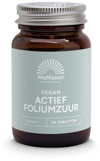 Mattisson Actief foliumzuur - 60 capsules - 60 tabletten