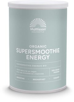 Mattisson HealthStyle Organic Supersmoothie Energy Bio (500g)