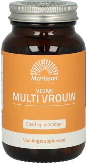 Mattisson Multi Vrouw (vegan) - 60 capsules