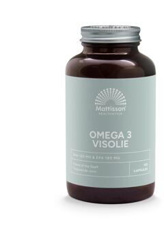 Mattisson Omega 3 visolie - 120 capsules