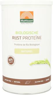 Mattisson prot.raw rice nat.@ 500 gr