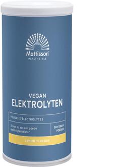 Mattisson Vegan Elektrolyten lemon