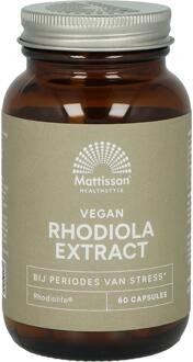 Mattisson Vegan Rhodiola extract