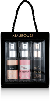 Mauboussin Geschenkset Mauboussin Body Mist Pour Elle Range 3 x 50 ml