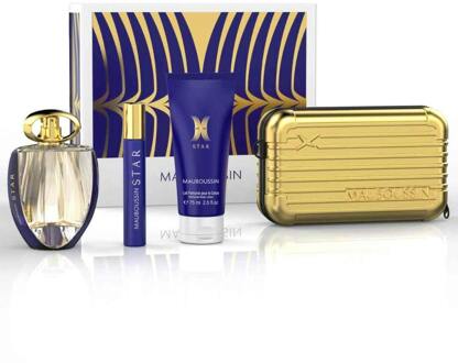 Mauboussin Geschenkset Mauboussin Star Femme Pouch Gift Set 20 ml + 75 ml + 90 ml