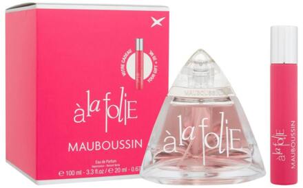 Mauboussin Geschenkset Mauboussin Travel Edition Mb A La Folie Edp + Spray