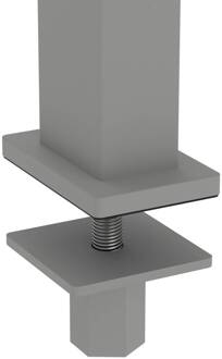 Maul Adapters voor tafelmontage voor MAULjaval of MAULjuvis zilver