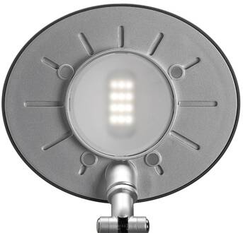 Maul bureaulamp MAULspace, LED-licht, dimbaar, grijs