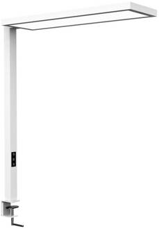 Maul LED klemlamp MAULsenja, wit, aluminium, dimbaar, sensor, CCT