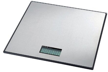 Maul MAULglobal Pakketweegschaal Weegbereik (max.): 50 kg Resolutie: 50 g werkt op batterijen Zilver