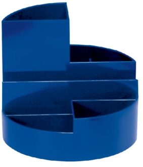 Maul Pennenkoker MAUL roundbox 6 vakken blauw