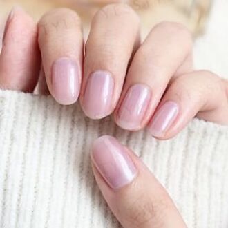 Mauve Nail Art Stickers 24 pcs