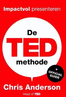 Maven Publishing De TED-methode - Boek Chris Anderson (9491845802)