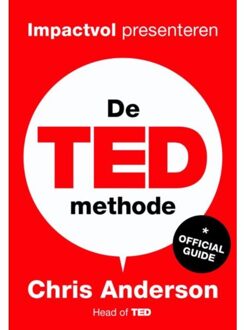 Maven Publishing De TED-methode - Boek Chris Anderson (9491845802)