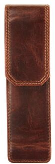 Maverick Pennenetui maverick the original 2-delig leer Bruin