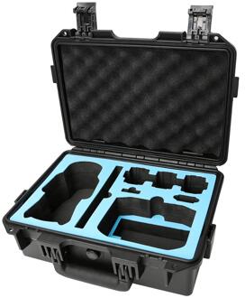 Mavic Air 2 Eva Waterdicht Anti-Explosie Hard Shell Draagbare Reistas Carrying Storage Case Voor Dji Mavic Air 2 Accessoires zwart