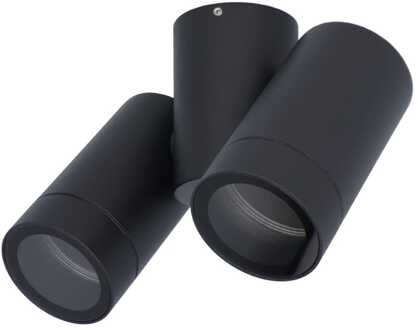 Max. 2x 35 Watt IP65 Zwart