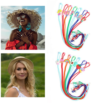 Max 5pcs Cap Anti-drop Lanyard Mask Hanging Rope Face Mask Lanyard Mask Holder Adjustable Traceless Ear Hanging Rope Two Hooks