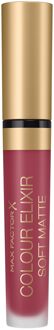 Max Factor Colour Elixir Soft Matte Vloeibaar 4ml (Verschillende Tinten) - Faded Red