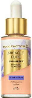 Max Factor Cushion foundation Max Factor Miracle Pure Skin Reset 2 In 1 Serum Foundation 10 Very Fair 30 ml