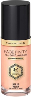 Max Factor Foundation Max Factor All Day Flawless 3in1 Foundation 50 Natural Rose 30 ml