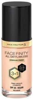 Max Factor Foundation Max Factor All Day Flawless 3in1 Foundation 55 Beige 30 ml