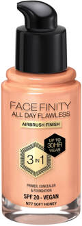 Max Factor Foundation Max Factor All Day Flawless 3in1 Foundation 77 Soft Honey 30 ml