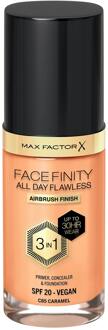 Max Factor Foundation Max Factor All Day Flawless 3in1 Foundation 85 Caramel 30 ml