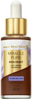 Max Factor Foundation Max Factor Miracle Pure Skin Reset 2 In 1 Serum Foundation 120 Deep Cool 30 ml