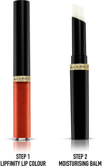 Max Factor Lipfinity Lip Colour 140 Charming Lipstick Roze - 000