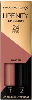 Max Factor Lipfinity Lip Colour Lipstick - 160 Iced