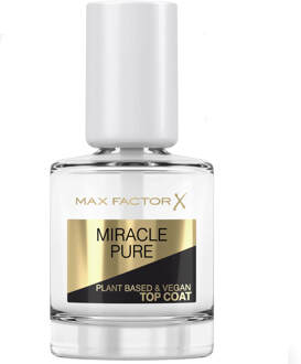 Max Factor Miracle Pure Nail Care Top Coat, 12ml