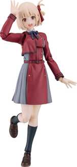 Max Factory Lycoris Recoil Figma Action Figure Chisato Nishikigi 15 cm