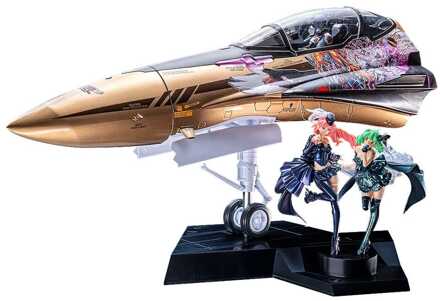 Max Factory Macross Frontier Plastic Model Kit PLAMAX MF-98: minimum factory Fighter Nose Collection YF-29 GALAXY SET 34 cm