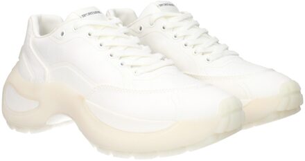 Max Mara Ademend Canvas Sneakers Wit